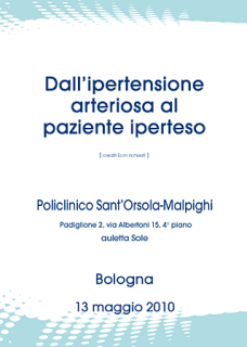 Dall'Ipertensione Arteriosa al Paziente Iperteso (ed. 13/05/2010)